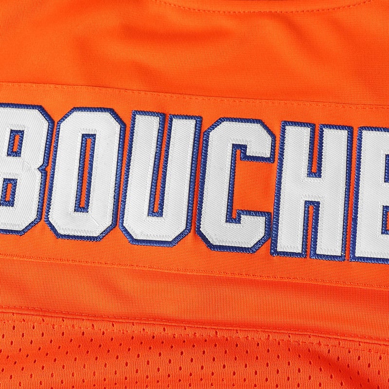 Phoneutrix Bobby Boucher #9 The Waterboy Adam Sandler Movie Mud Dogs Bourbon Bowl Football Jersey (Orange, XX-Large) - Image 3